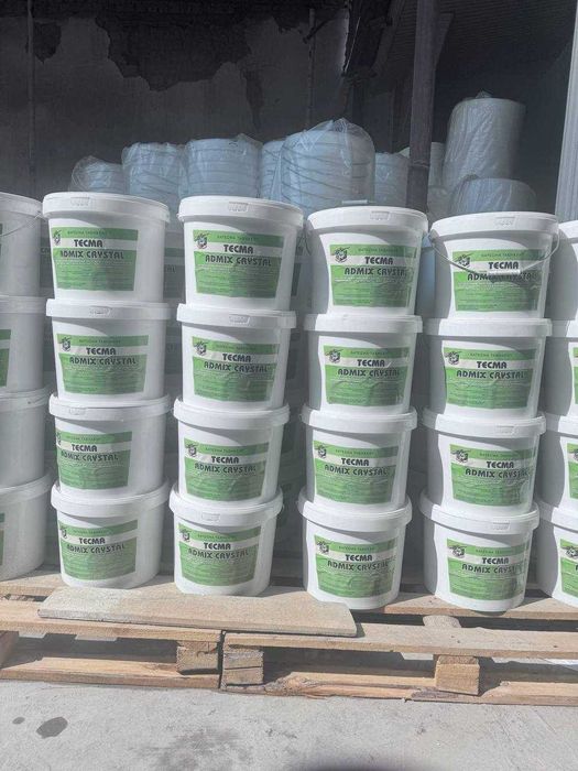 Tecma Аdmix cristal Гидроизоляционные добавки к бетону SATECMA Испания