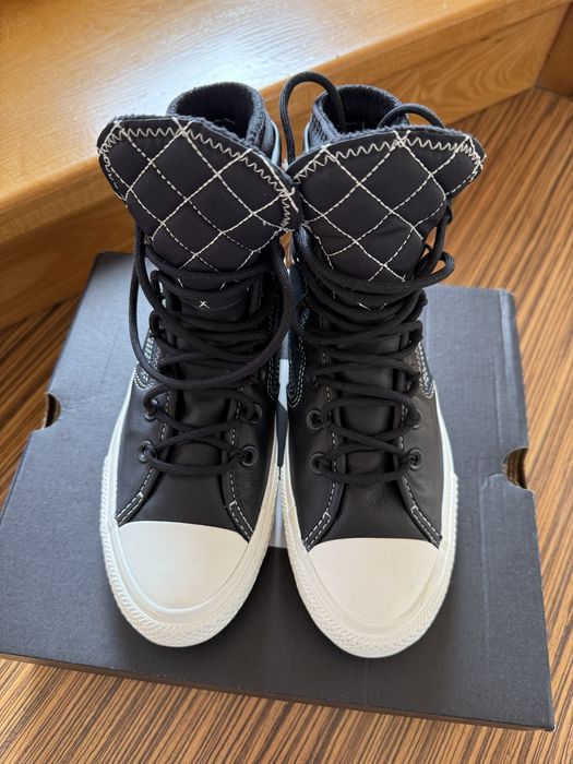 Converse noi, in cutie waterproof piele naturala tenisi/ghete 39