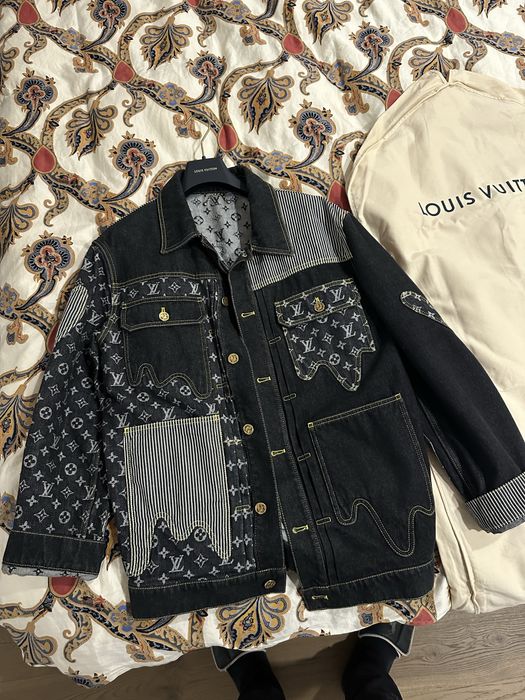 Geaca/Jacheta denim Louis Vuitton