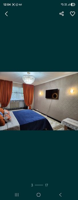 Посуточно квартира 11 мкр