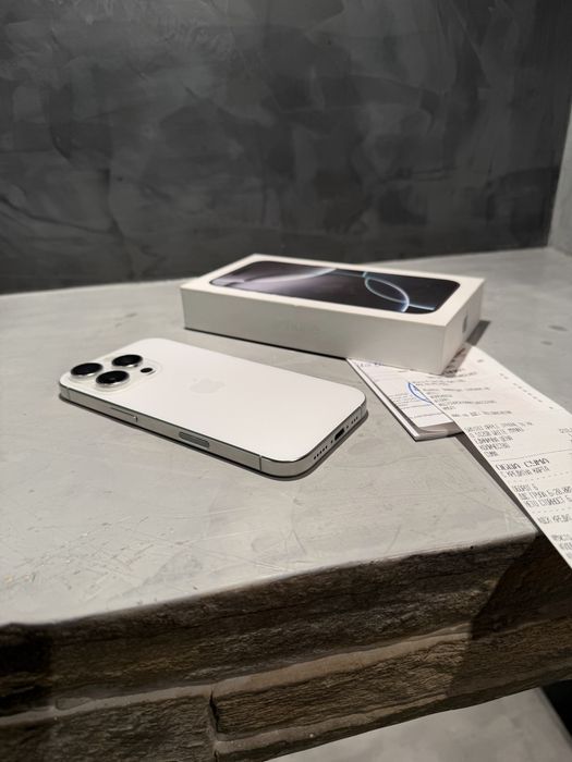 КАТО НОВ Iphone 16 Pro 512 GB White