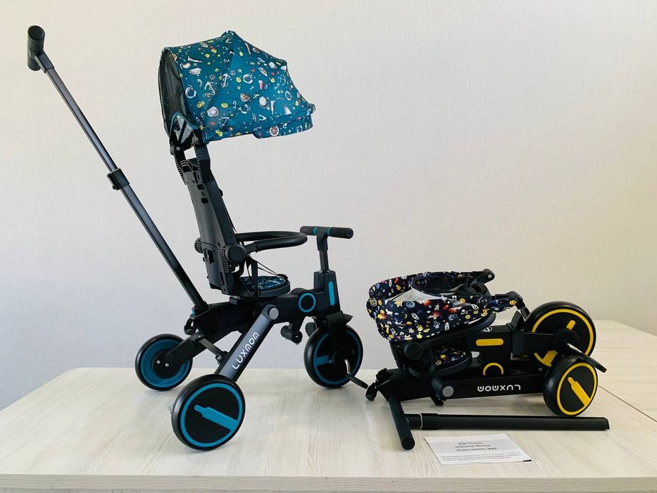 Складной трёхколёсный велосипед Luxmom 368.