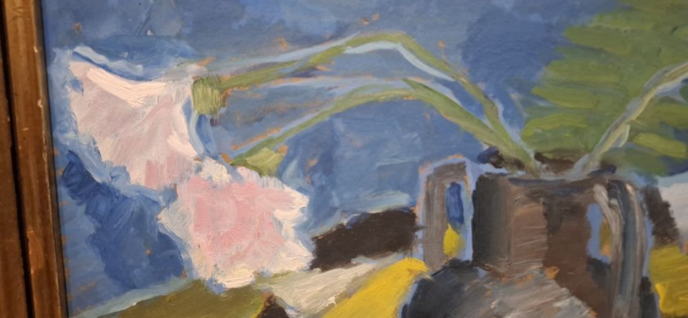 Constanta Crișan, tablou ulei pe carton