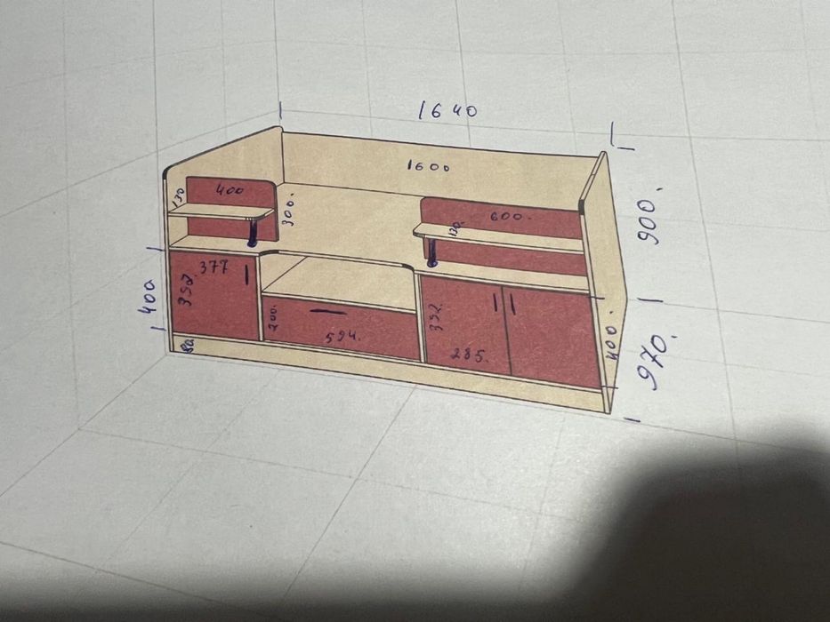 Детская кровать собственной сборки