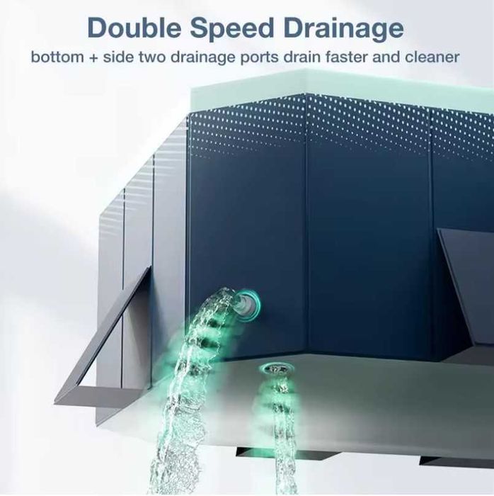 Piscina pliabila, model Tapit, dimensiune ext 406x230x55 cm ingrosata