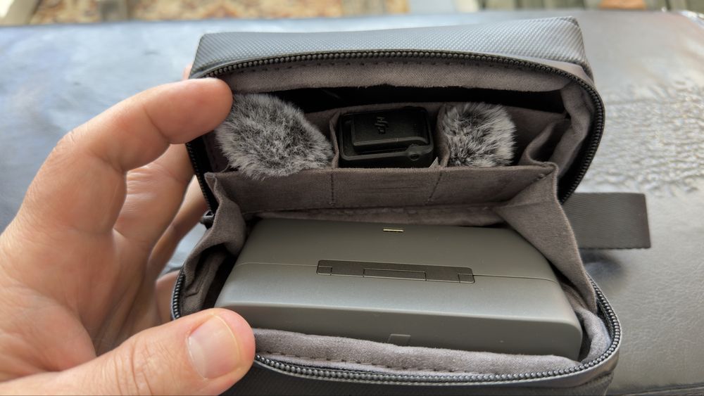 DJI Mic 2 (2 TX + 1 RX + Charging Case) + DJI mic adapter для Sony