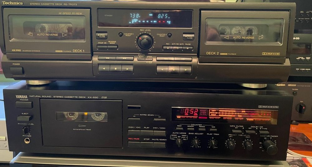 Casetofon Yamaha KX 530/Fisher/ Technics/harman kardon