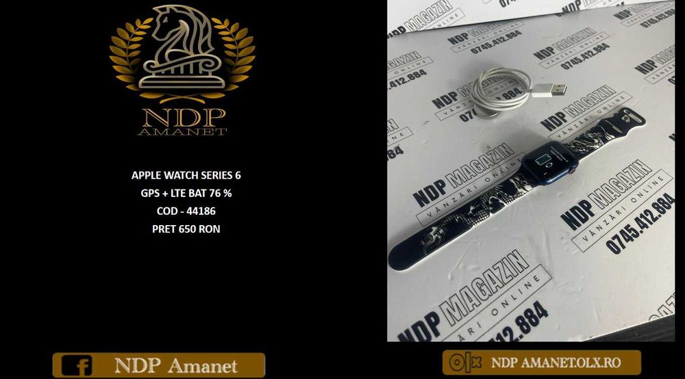 NDP Amanet NON-STOP Bld.Iuliu Maniu 69 APPLE WATCH SERIES 6 (44186)