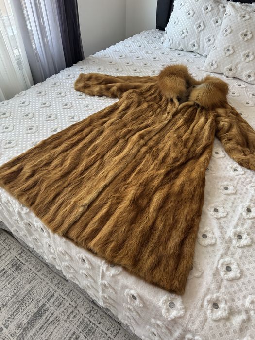 Кожух с естествен косъм