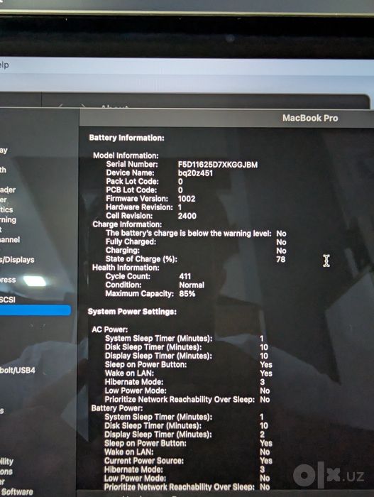 Macbook Pro M1 8/256
