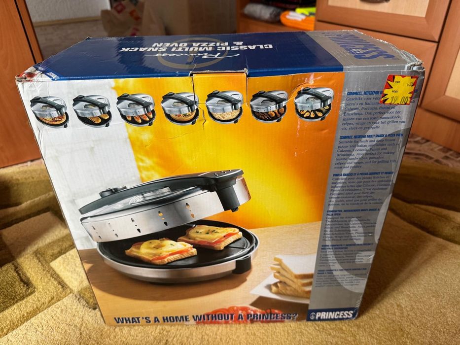 Мулти уред Princess – Multi Snack & Pizza Oven (ЧИСТО НОВ)