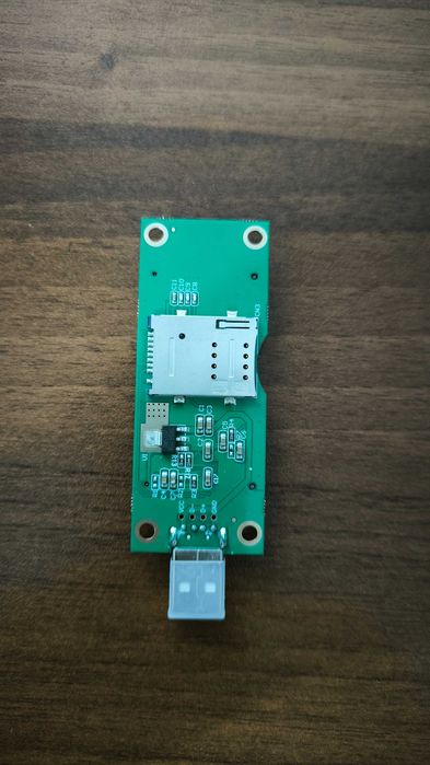 Mini PCI-E to USB Adapter със SIM слот за WWAN/LTE модул