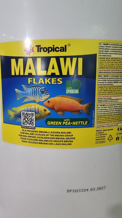 Храна за Африкански цихлиди, дънни и други декоративни рибки!