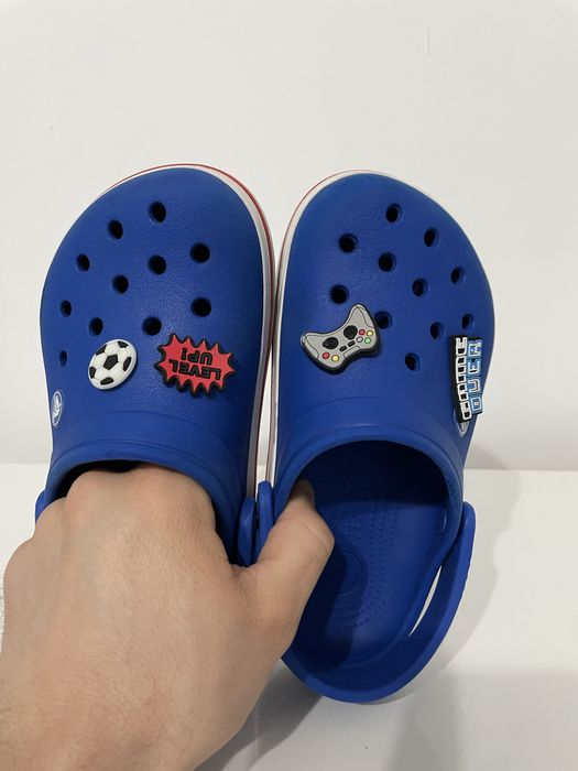 Crocsi albastri marimea 33-34