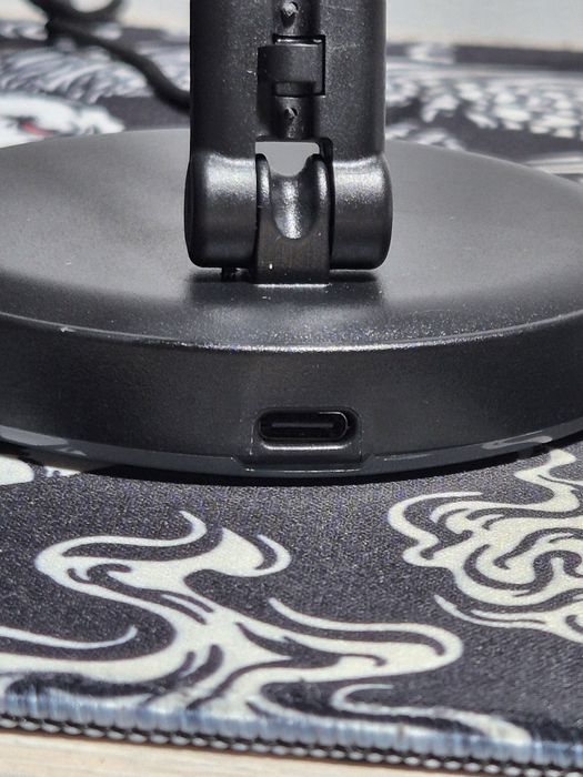 Mouse Bungee Gaming Battletron, Iluminare RGB 8 moduri, braț flexibil