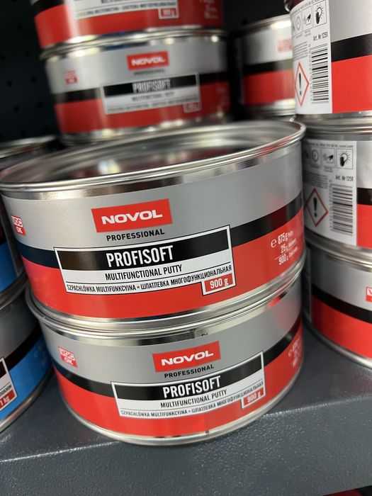 novol shpatlevka 900gr 1kg 1.8kg 2.6kg 4kg steklovalaknom