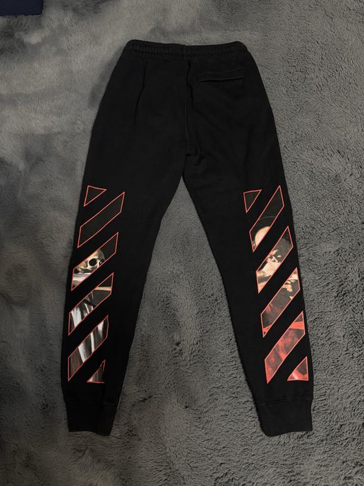 Pantaloni Trening Off-White Caravaggio Diag Cuffed