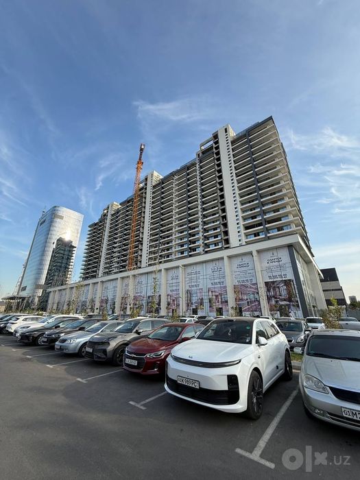 Central Plaza 105 м² черновая отделка балкон с шикарном видом