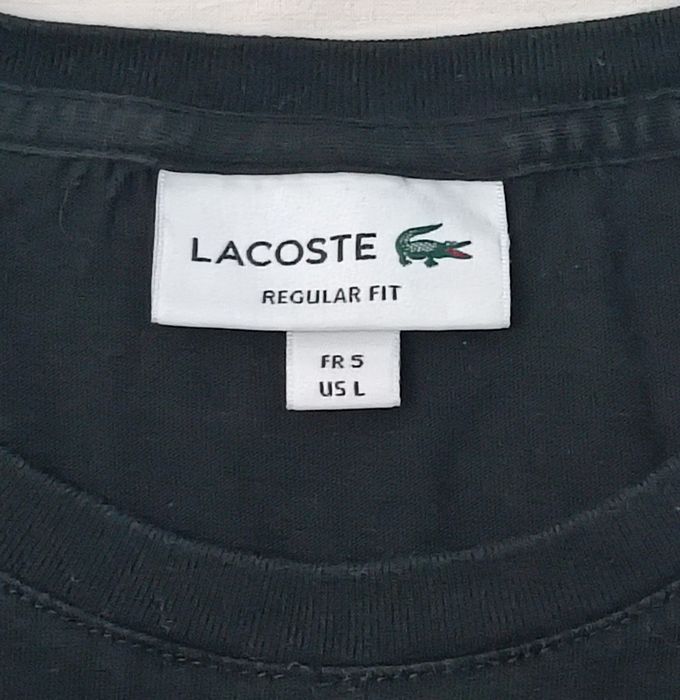 Lacoste Cotton T-Shirt оригинална тениска L памучна фланелка