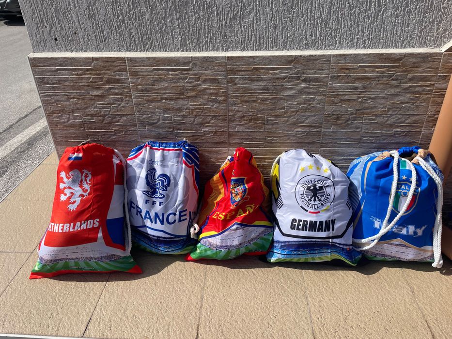 Фудболни мешки на отбори