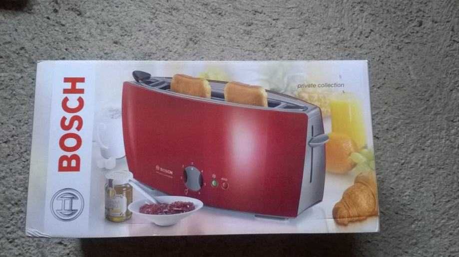 Дизайнерски Червен ТОСТЕР Bosch Red TAT-6004/01