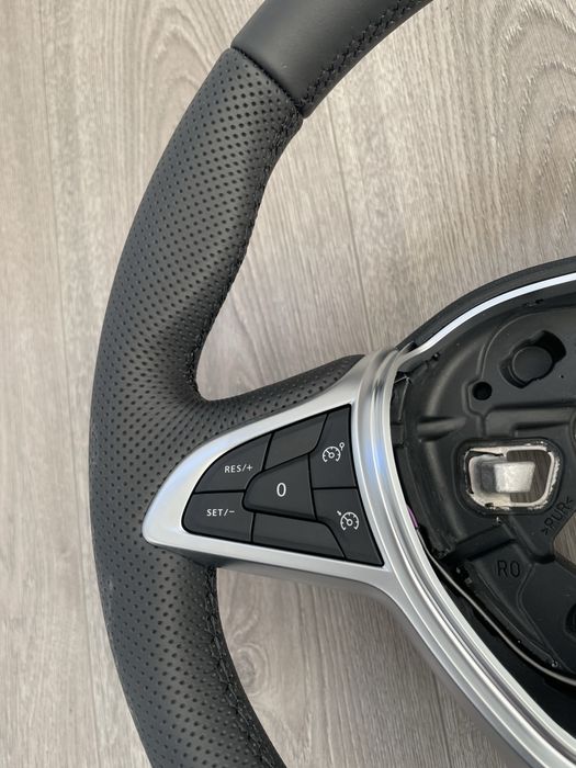 Volan 3 spite piele perforata  sport inel logan 3 sandero 3 Jogger