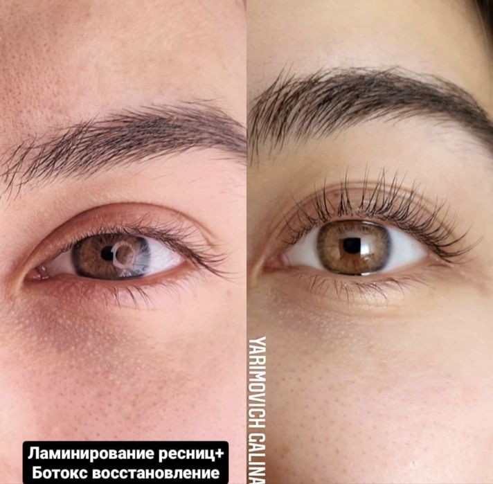 Ламинирование ресниц и бровей! Качественно.