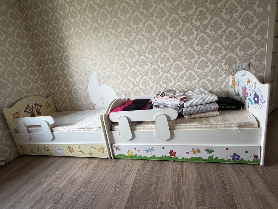 3 детский кроват 2 шкаф