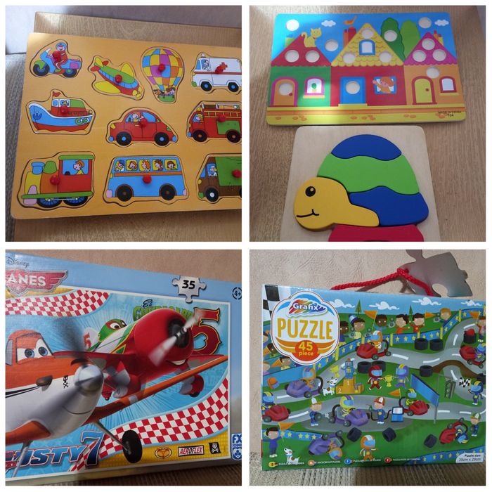 Детски пъзели занимателни игри