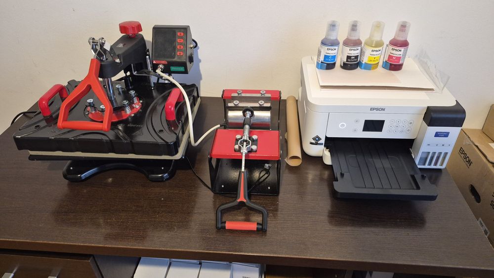 Imprimanta Epson SureColor F100 + Presa Termica 11in1  FreeSub