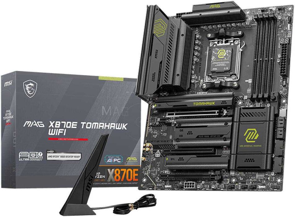 Материнская плата MSI MAG X870E TOMAHAWK WIFI: 340 у.е. - Komplekt jihozlar Toshkent на Olx