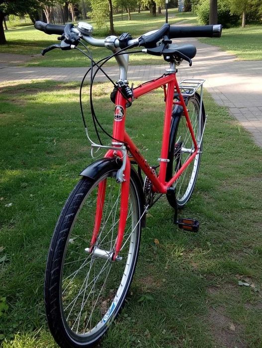 Немецкий велосипед HERCULES. Рама-21.Диски-28