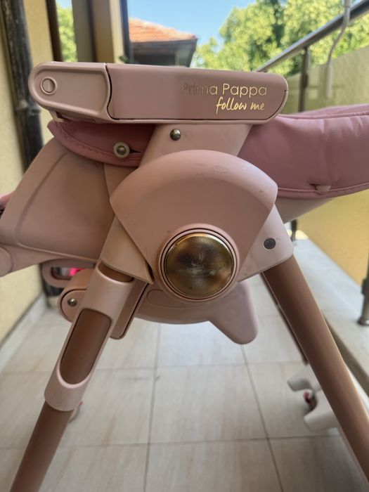 Стол за хранене Peg Perego (розов)