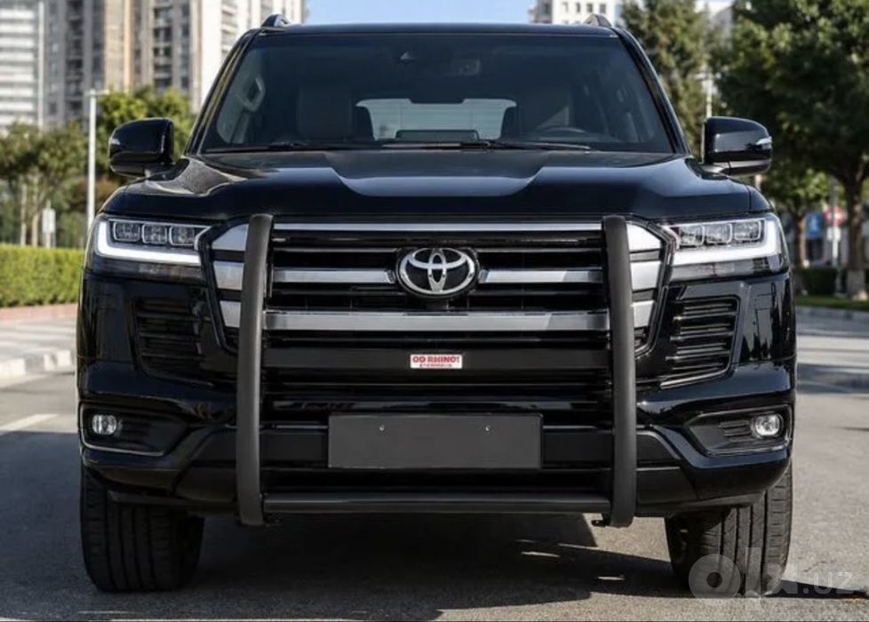 Защита бампера на Toyota Land Cruiser 300 Rav4