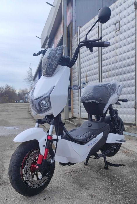 Електрически скутер EcoWay модел YC-H 800W мотор  в бяло