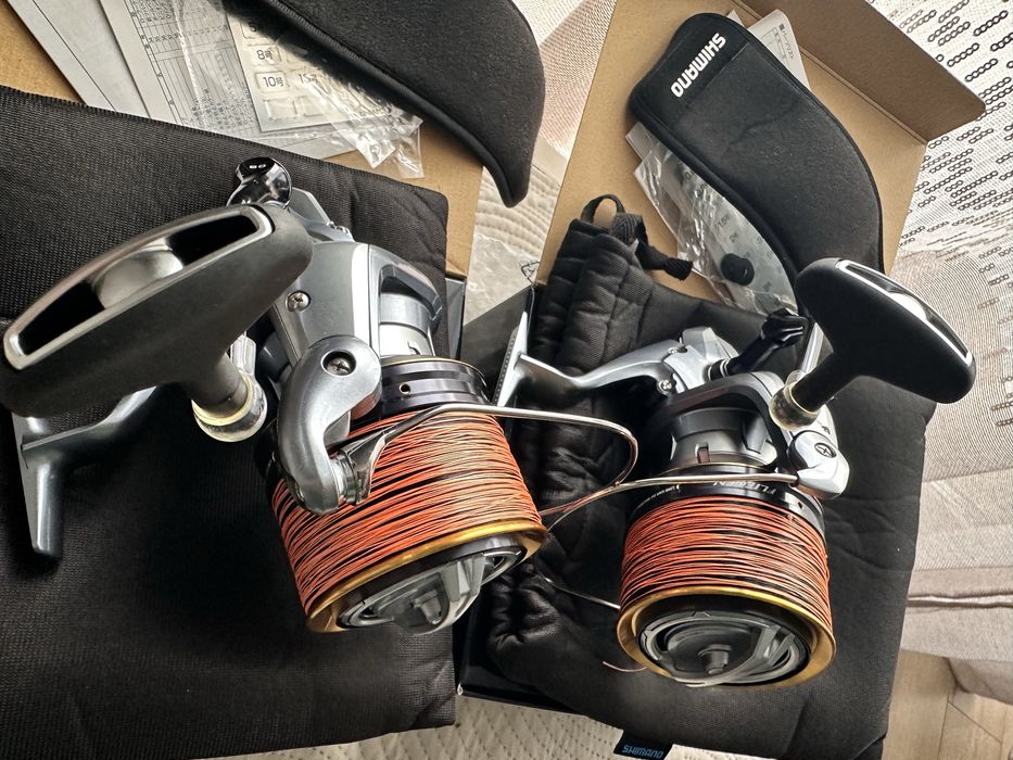 Mulinete Shimano Fliegen 35SD + tamburi Ultegra Ci4+