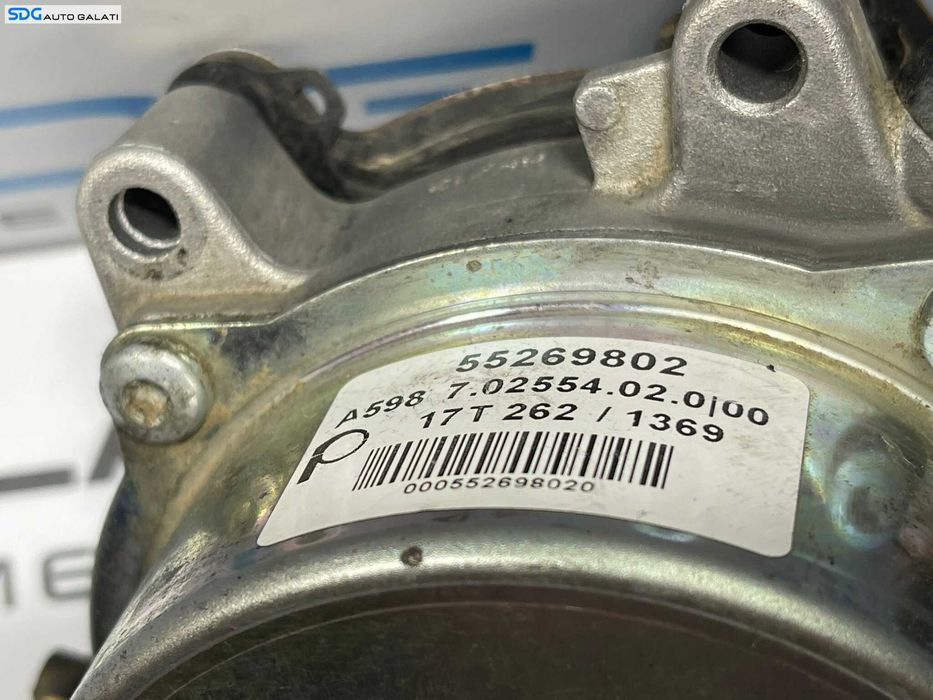 Pompa Vacuum Vacum Lancia Thesis 2.4 JTD 2003 - 2009 Cod 55269802 [AV2624]