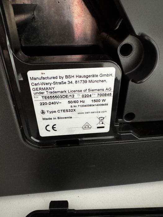 Vand Siemens defect