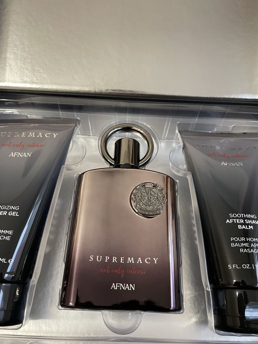 Оригинален мъжки парфюм Afnan Supremacy - комплект от 3 части в кутия