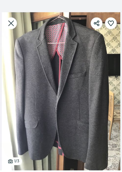 Продаю мужской пиджак, производство Турция