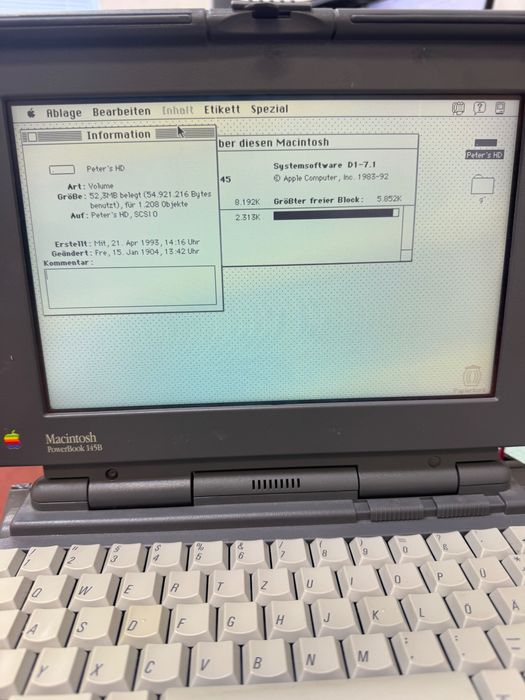macintosh powerbook 145b