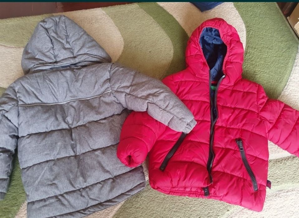 Детски зимни якета , грейка,обувки-НМ,Benetton за 3-4г. г