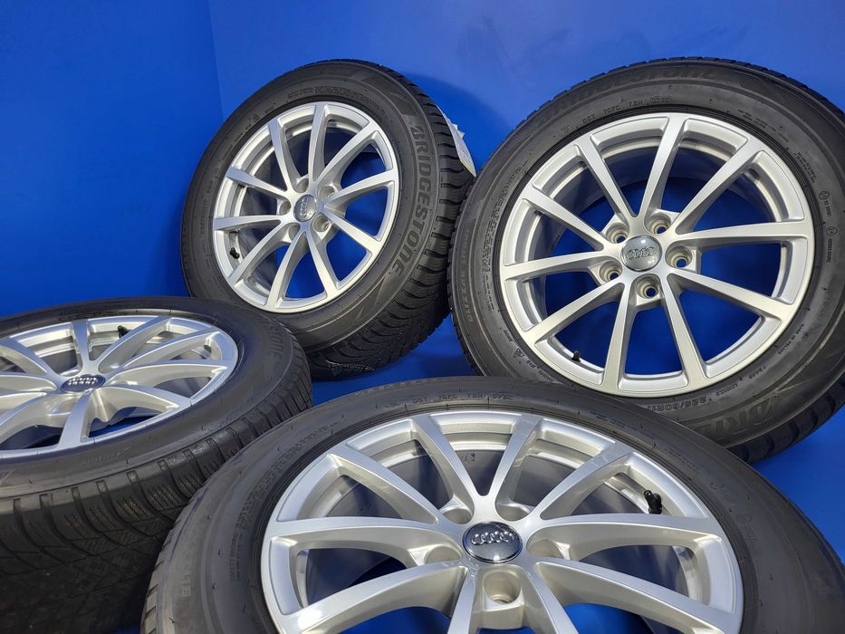 Vand roti OE Audi A6 C8-C7 + anvelope m+s iarna foarte bune 225 60 17