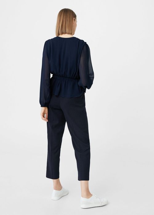Bluza cu broderie Mango