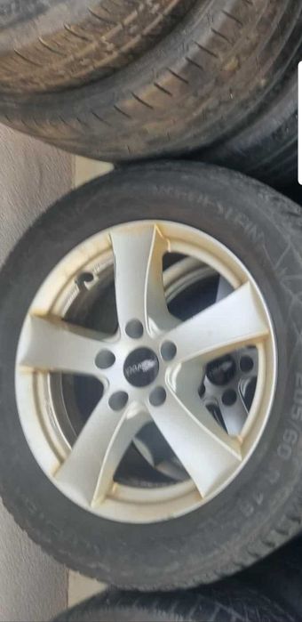 Genti aliaj cu cauciucuri de iarna  Vw Tiguan  5x112