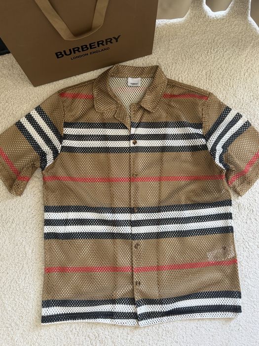 Burberry L,XL мъжка риза