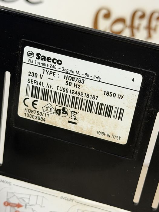 Кафемашина кафе автомат Saeco INTELİA one с гаранция