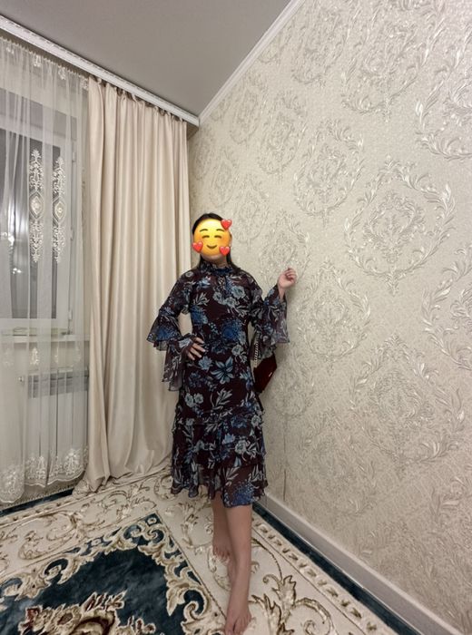 Платье базовое черное