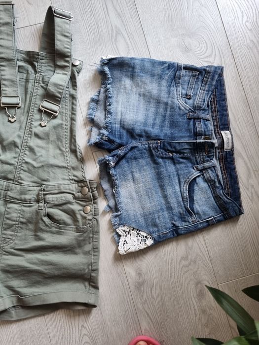 Къси гащи и гащеризон за момиче