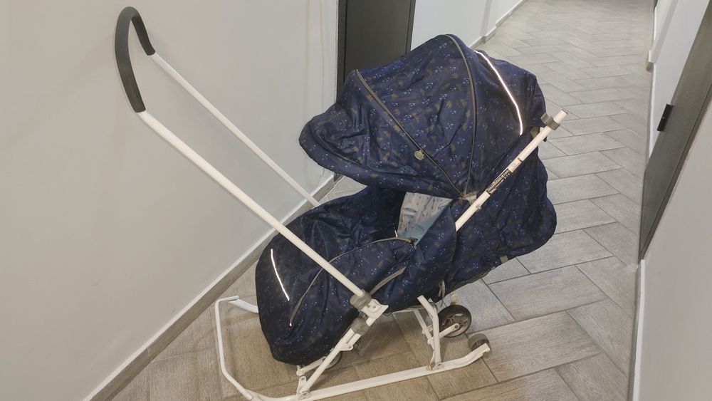 Коляска санка nika